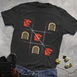 DND Tic-Tac-Toe Dragon Tee