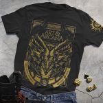 Arcane Dragon Totem Black Tee
