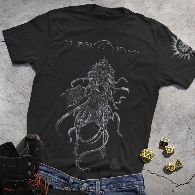 DND Gradient Vecna Black Tee