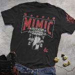 DND Mimic Dice Chest Totem Black Tee