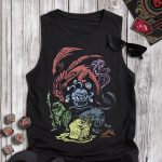 DND Retro Pattern Monster Tanktop