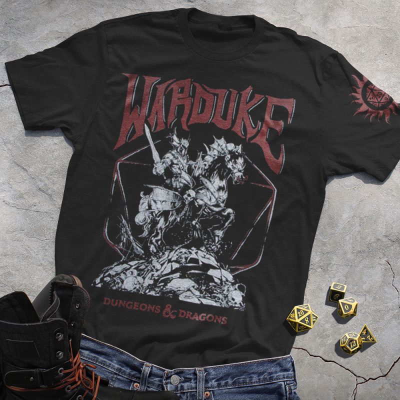 DND WARDUKE Knight Black Tee