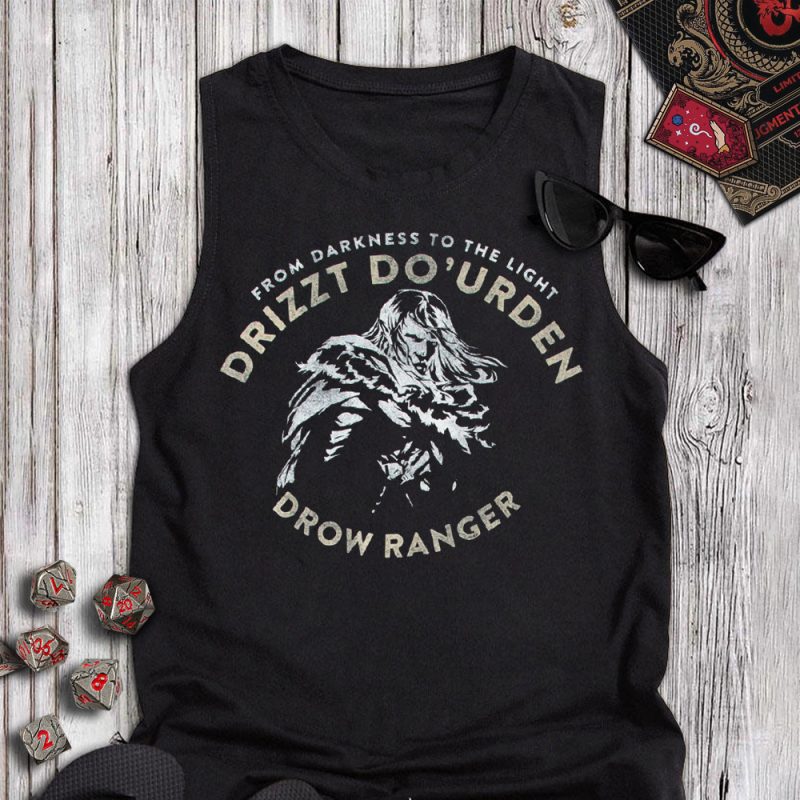 DRIZZT DO'URDEN DND Ranger Tanktop