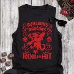 Roll To Hit DND Vintage Tanktop