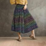 DND COLORFUL DICE PRINTING Casual Skirt