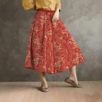 DND RED DRAGON TOTEM Casual Skirt