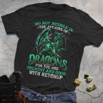 Do Not Meddle In The Affairs of Dragons Book Black Tee