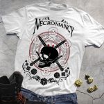 RPG Magic DND Necromancy White Tee