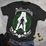 RPG Magic DND Transmutation Black Tee