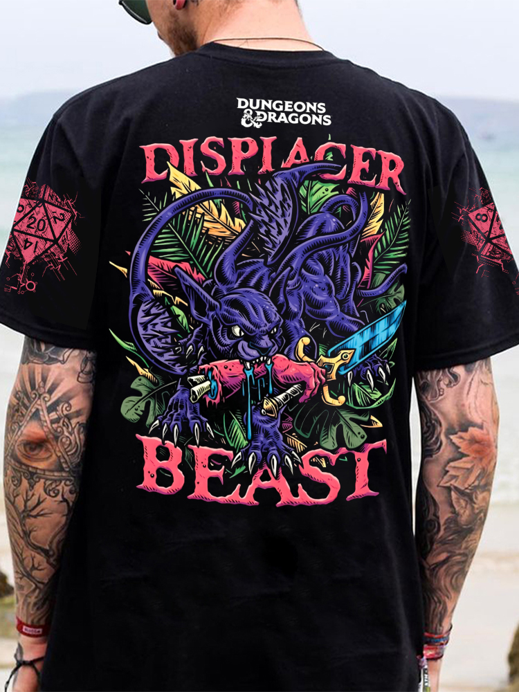 DND DIsplacer Beast Back Print Tee