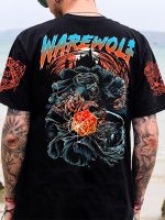 DND Warewolf Back Print Tee