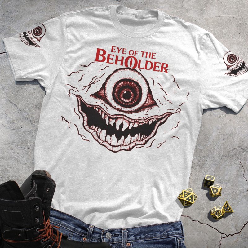 DND BEHOLDER EVIL SMILE SHIRT