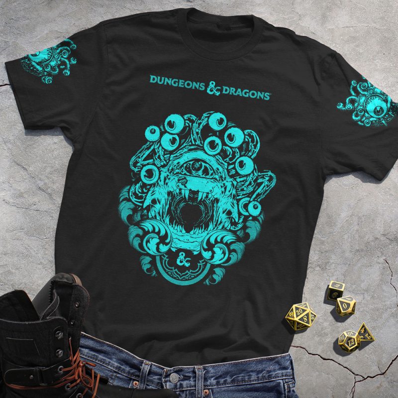 DND Beholder New Design Print Tee