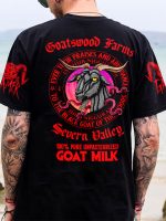 DND Evil GoatMilk Back Print Tee