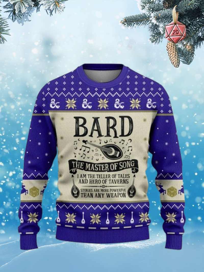 DND CLASSES BARD-2 SWEATSHIRT