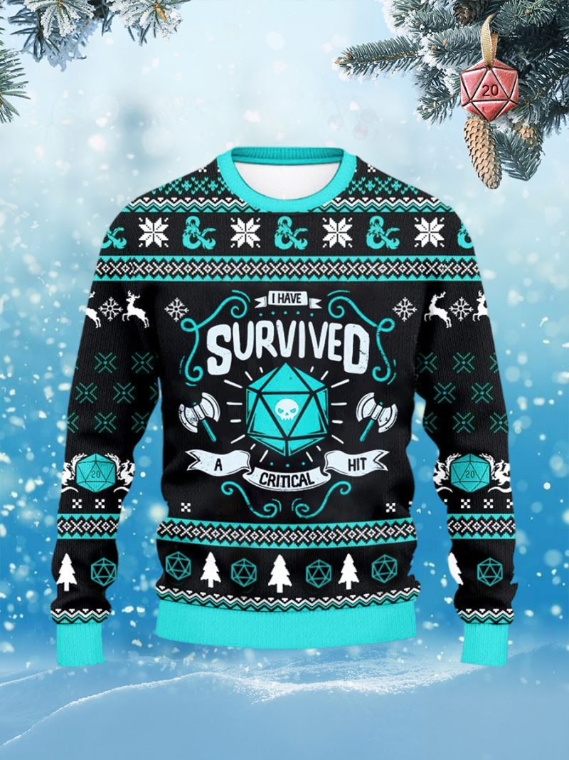 DND CLASSES SURVIVED SWEATSHIRT