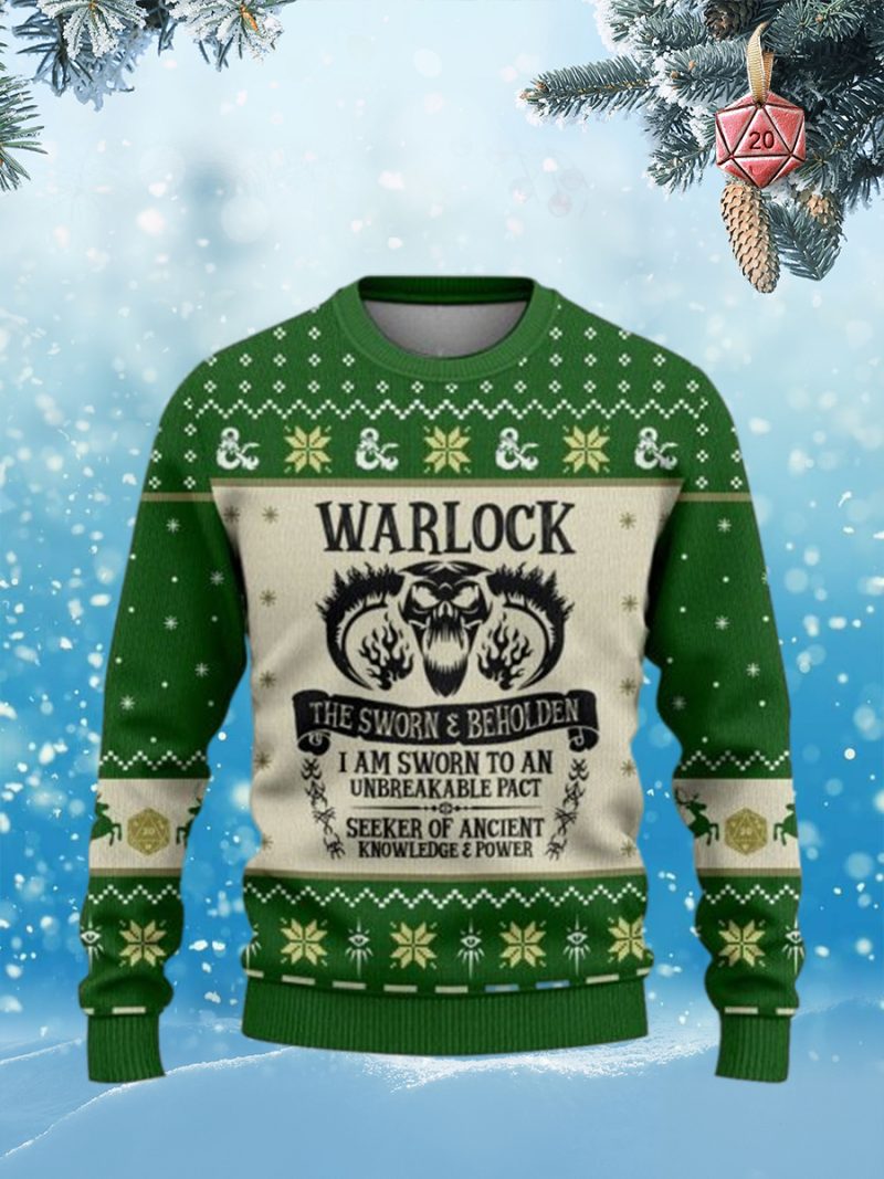DND CLASSES WARLOCK-2 SWEATSHIRT