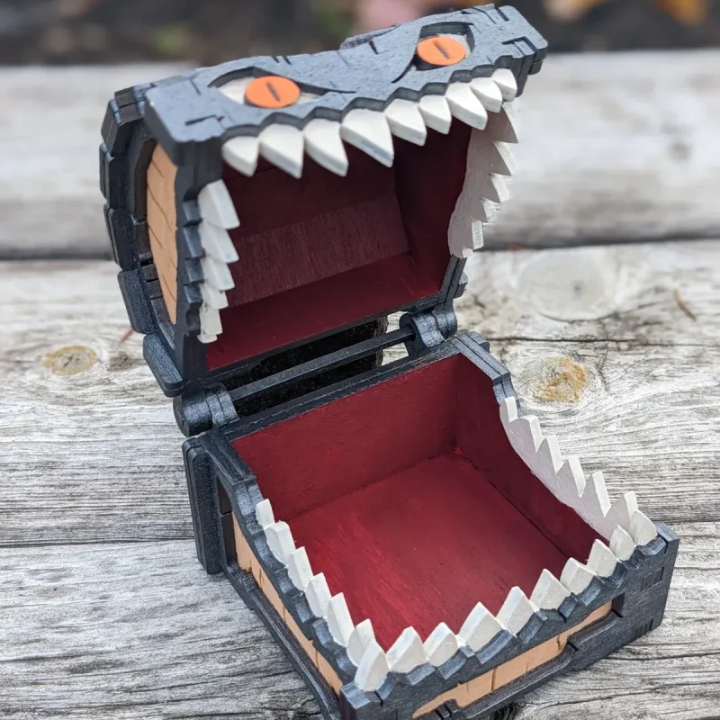 🐱‍🐉Dungeons and Dragons Demon Chest (Storage Box)
