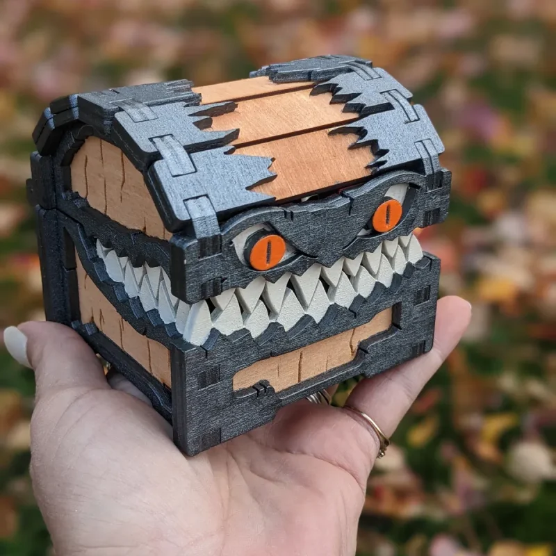 🐱‍🐉Dungeons and Dragons Demon Chest (Storage Box)