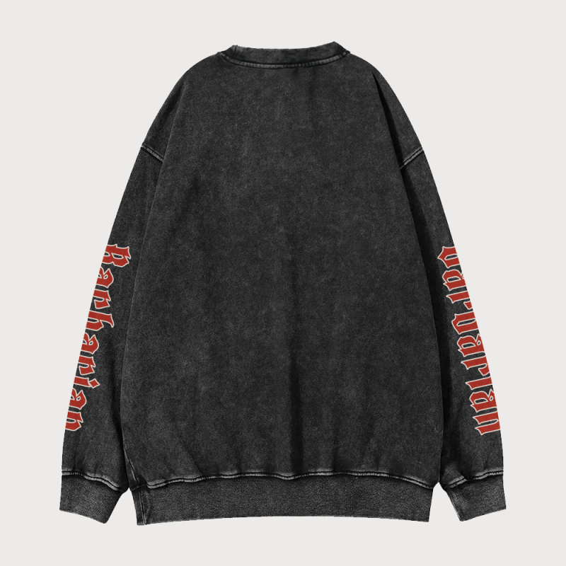 DNDS.STORE:DND-Barbarian-Vintage-Wash-Cotton-Sweatshirt
