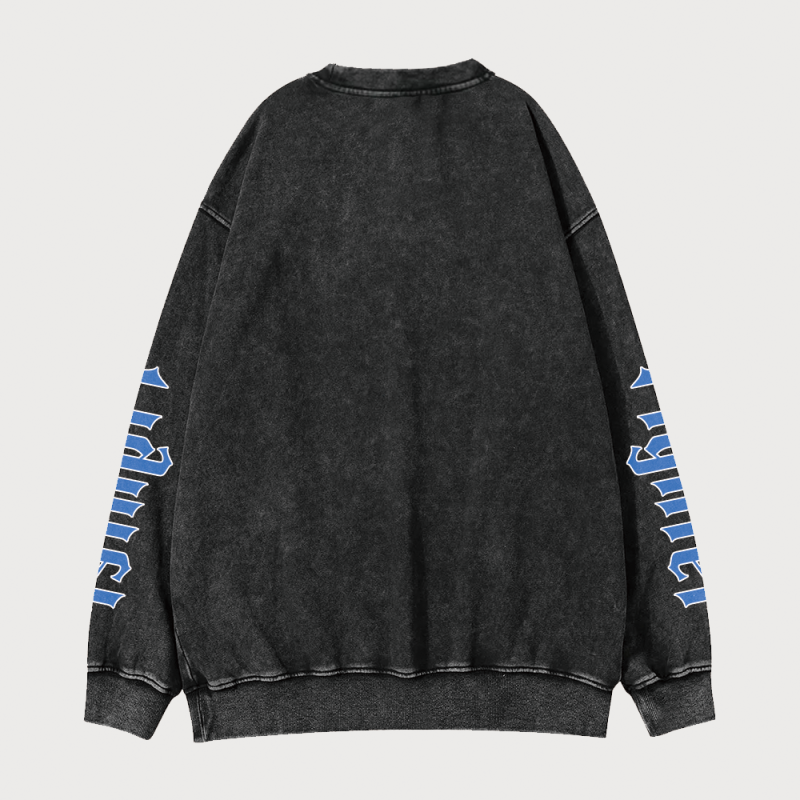 DNDS.STORE:DND Figher Vintage Wash Cotton Sweatshirt