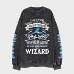 DNDS.STORE:DND Master Of Arcane Vintage Wash Cotton Sweatshirt