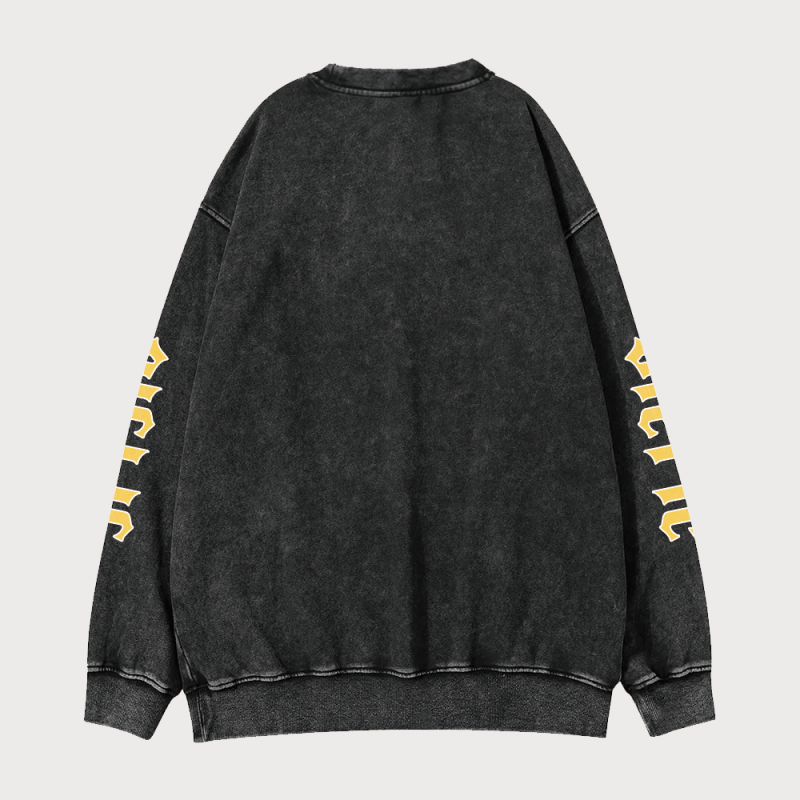 DNDS.STORE:DND Master Of Divinity Vintage Wash Cotton Sweatshirt