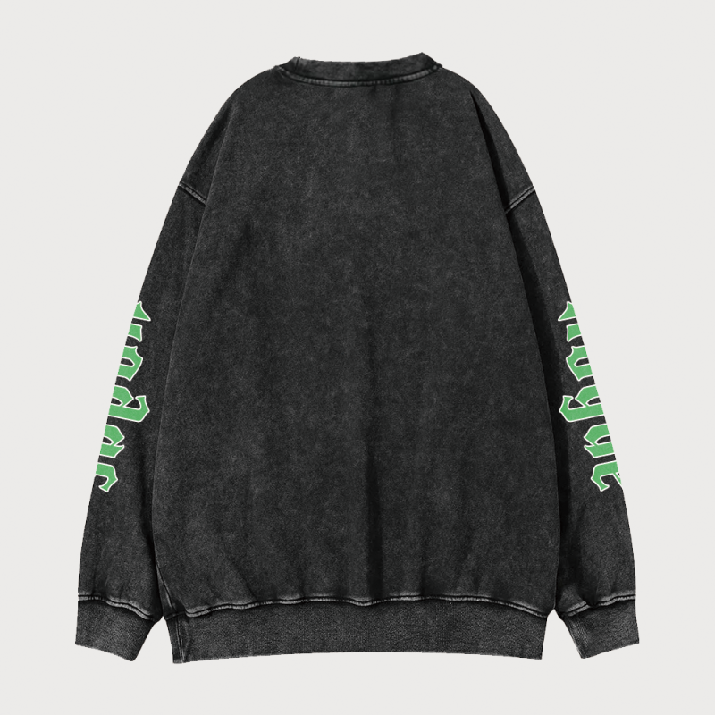 DNDS.STORE:DND Master Of Shadows Vintage Wash Cotton Sweatshirt
