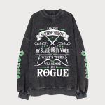 DNDS.STORE:DND Master Of Shadows Vintage Wash Cotton Sweatshirt