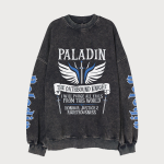DNDS.STORE:DND Paladin Vintage Wash Cotton Sweatshirt