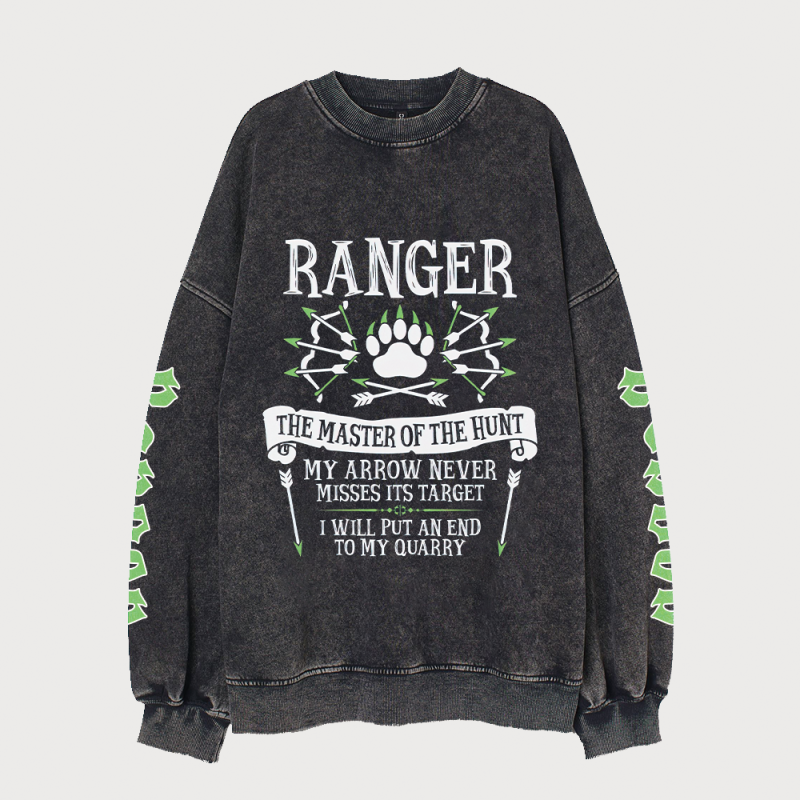 DNDS.STORE:DND Ranger Vintage Wash Cotton Sweatshirt