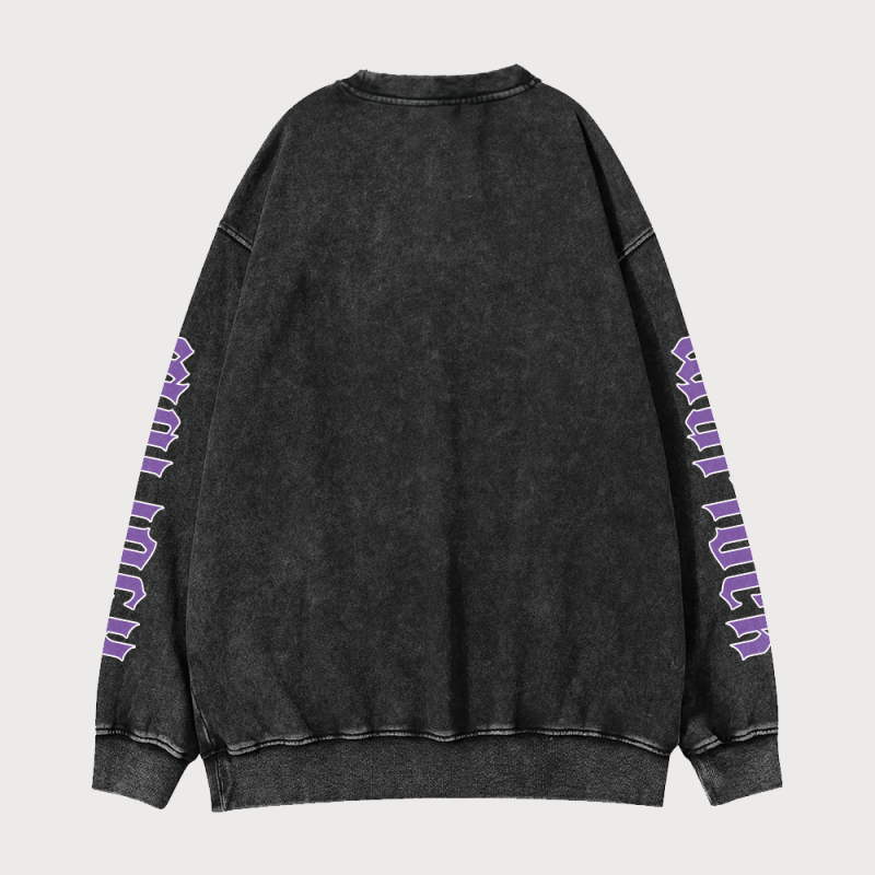 DNDS.STORE:DND Warlock Vintage Wash Cotton Sweatshirt