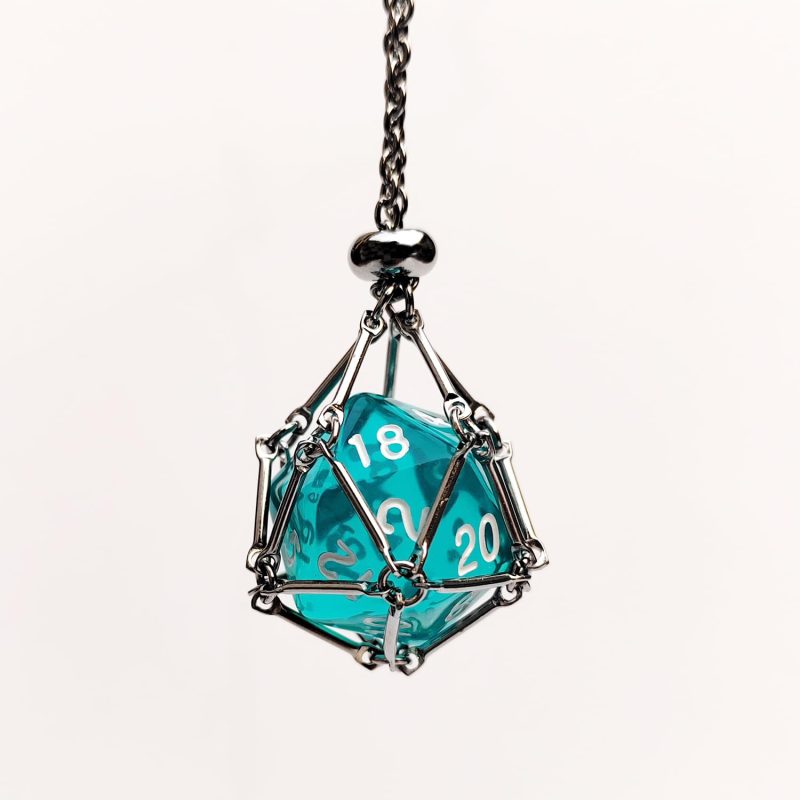 D20 Dice Holder Necklace