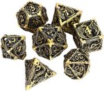 Metal Skeleton Dragon Dice