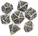 Metal Skeleton Dragon Dice