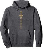 DND Bronze Dice Sword Dice Set Collector Nerdy D20 Hoodie