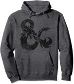DND Distressed Ampersand Logo Pullover Hoodie