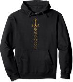 DND Bronze Dice Sword Dice Set Collector Nerdy D20 Hoodie