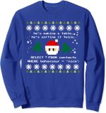 SQL Santa Claus Database Clause Developer Code DB Programmer Sweatshirt