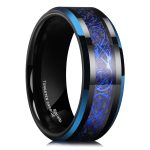 DND Dragon Tungsten Carbide Ring