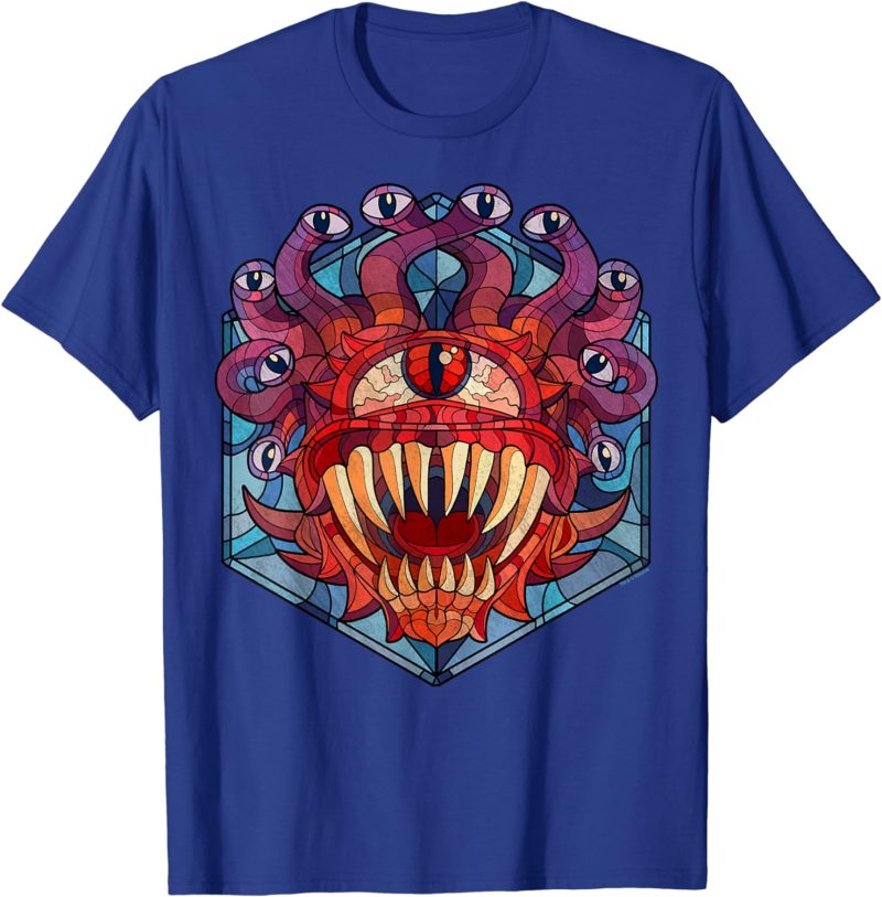 Dungeons & Dragons Beholder Stained Glass T-Shirt