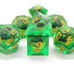 DND Longan Green Dice