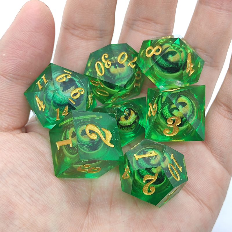 DND Longan Green Dice