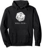 DND RPG Shirt | Dice Fumble Roll 1 | RPG Pullover Hoodie